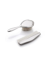 Silver Plated Newborn Brush & Comb Set - By Whitehill White HIll