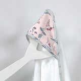 Berry Floral Hooded Towel - By Bubba Blue Bubba Blue
