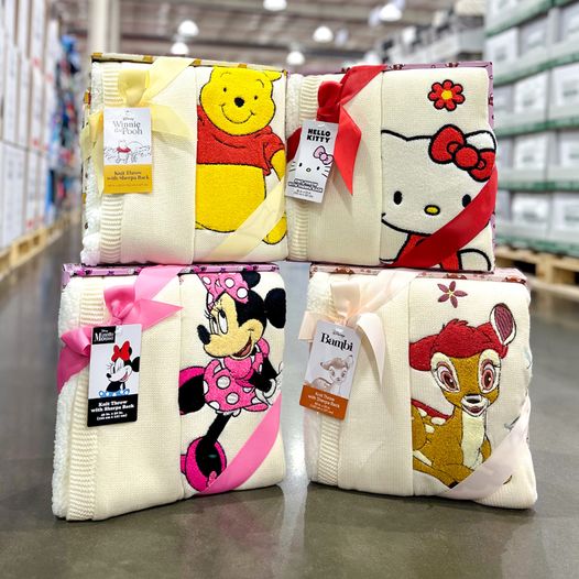 Licensed Knit Sherpa Reverse Blanket - By Disney Disney