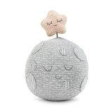 Star and Moon Grey Musical Plush Rattle Toy by Demdaco Demdaco