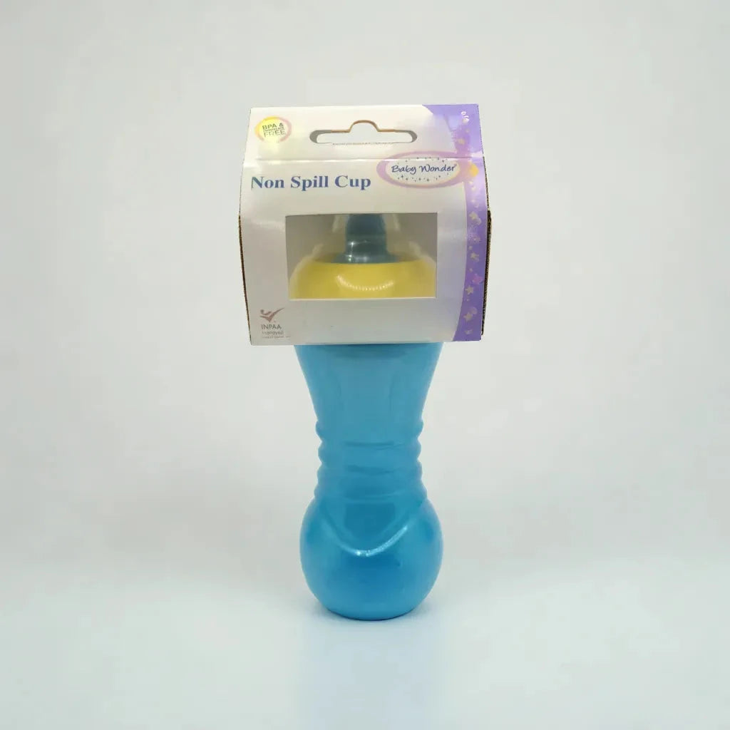 Blue Hard Spout Non Spill Cup By Baby Wonder Baby Wonder