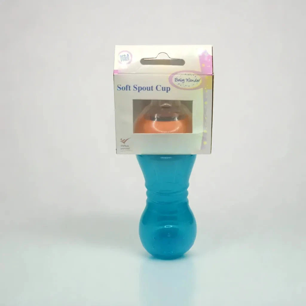 Blue Soft Spout Non Spill Cup By Baby Wonder Baby Wonder