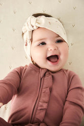 Organic Cotton Headband - Lauren Floral Tofu by Jamie Kay Jamie Kay