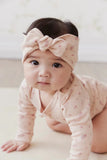 Organic Cotton Headband - Cindy Whisper Pink by Jamie Kay Jamie Kay