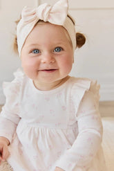 Organic Cotton Vivienne Playsuit - Pauline Pink by Jamie Kay Jamie Kay