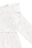 Organic Cotton Vivienne Playsuit - Pauline Pink by Jamie Kay Jamie Kay