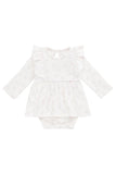 Organic Cotton Vivienne Playsuit - Pauline Pink by Jamie Kay Jamie Kay