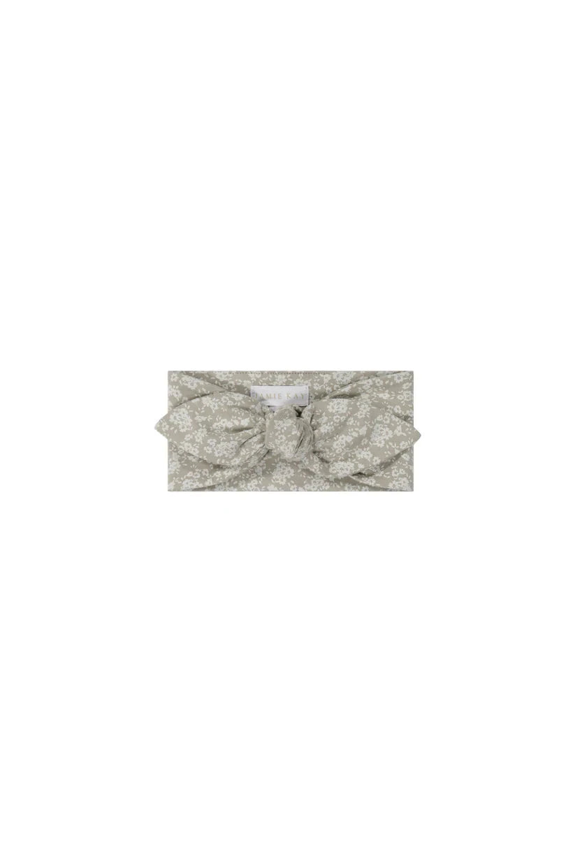 Organic Cotton Headband - Sadie Honeydew by Jamie Kay Jamie Kay