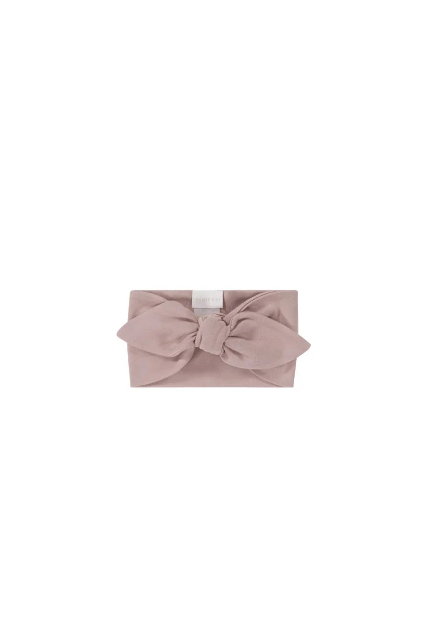 Pima Cotton Headband - Softest Mauve by Jamie Kay Jamie Kay