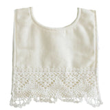 Erin Bib Ivory Linen - By Alimrose