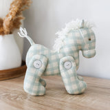 Jointed Pony Sage & White Checkered By Alimrose
