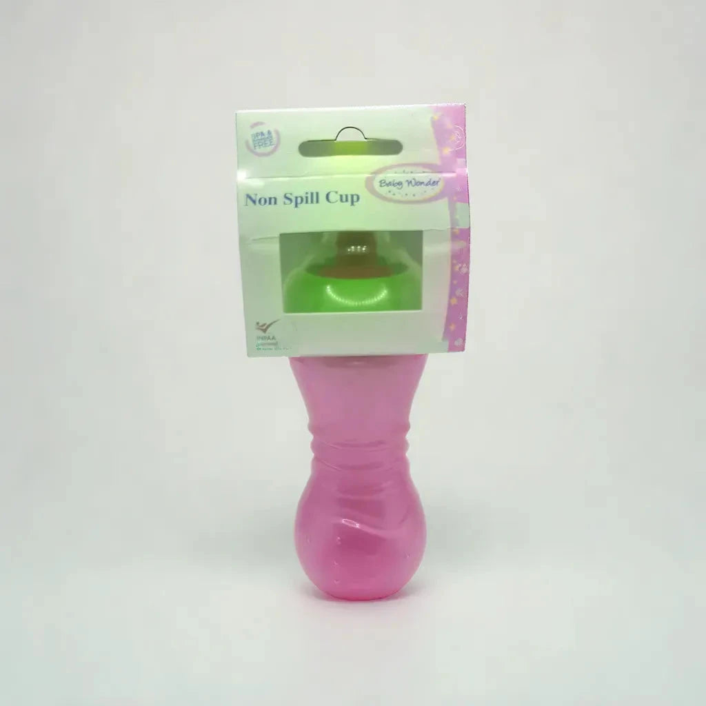 Pink Hard Spout Non Spill Cup By Baby Wonder Baby Wonder