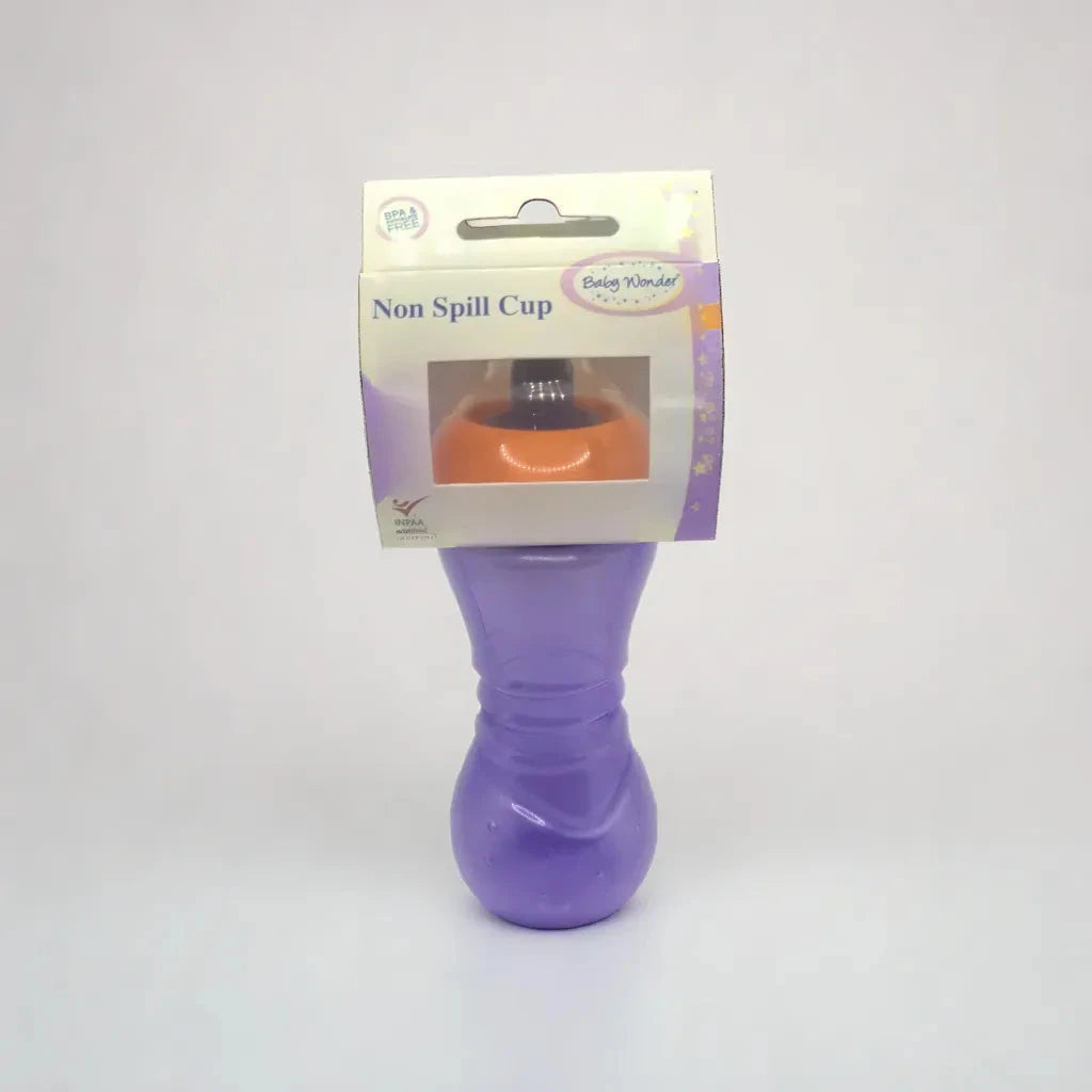 Purple Hard Spout Non Spill Cup By Baby Wonder Baby Wonder