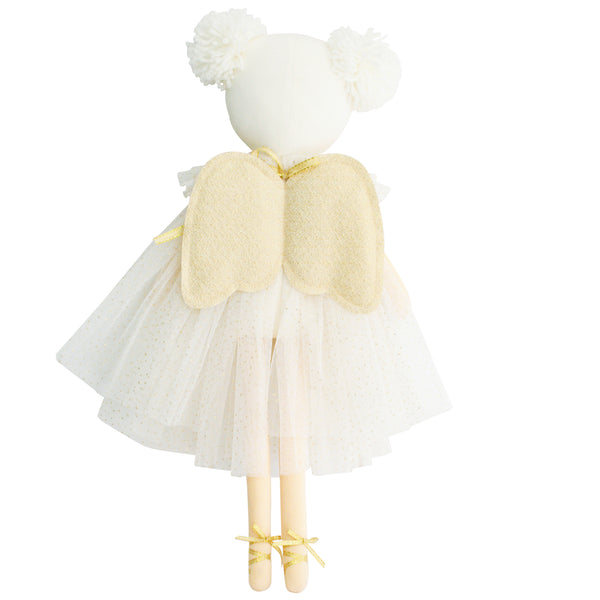 Ava Angel Doll Ivory Gold- 48cm by Alimrose