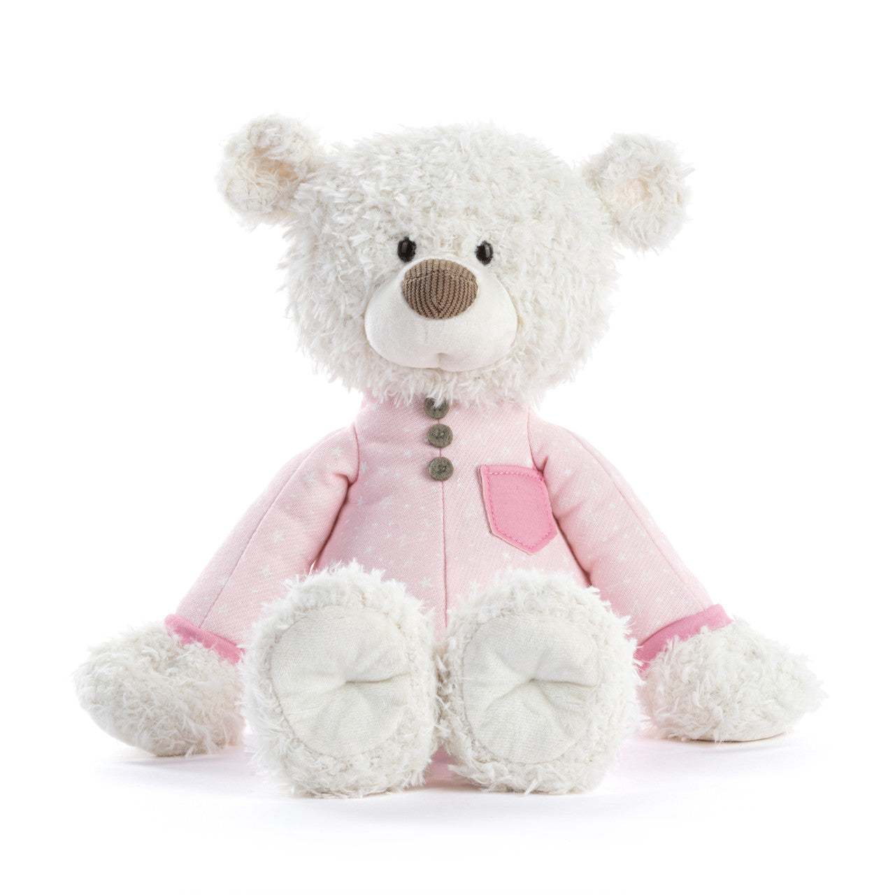 Sweet Dreams Pink PJ Bear - By Demdaco Demdaco