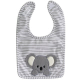 Baby Koala Bib Grey - By Alimrose Alimrose