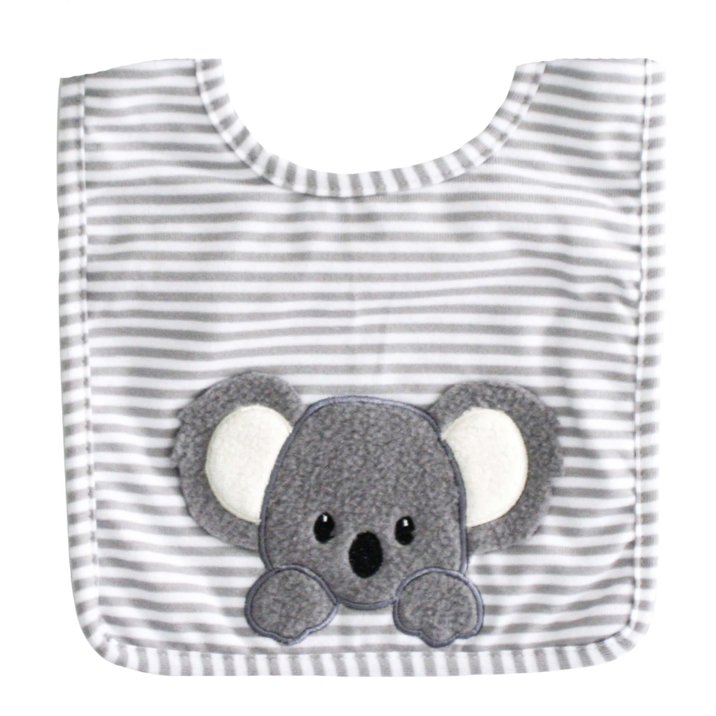 Baby Koala Bib Grey - By Alimrose Alimrose