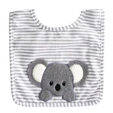 Baby Koala Bib Grey - By Alimrose Alimrose