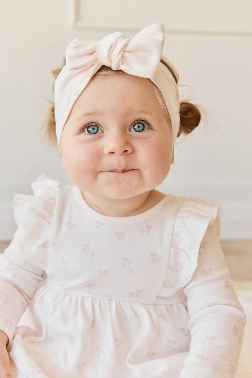 Organic Cotton Headband - Pauline Pink by Jamie Kay Jamie Kay