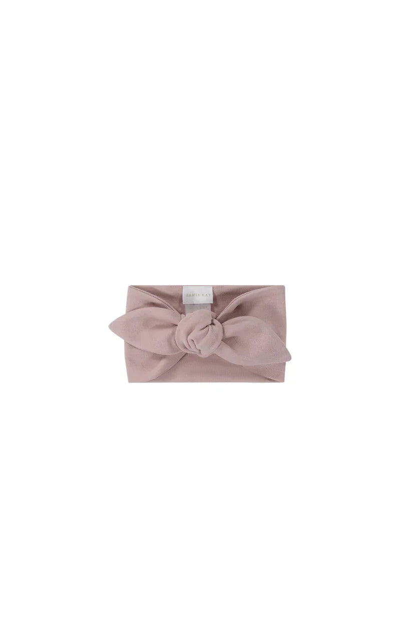 Pima Cotton Headband - Powder Pink by Jamie Kay Jamie Kay