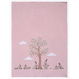 Bunnies Day Out Baby Blanket in Petal Pink - By Alimrose Alimrose