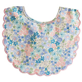 Dainty Scallop Bib Liberty Blue - By Alimrose Alimrose