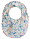 Dainty Scallop Bib Liberty Blue - By Alimrose Alimrose