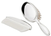 Elegant Silver Plated Brush & Comb Set by Simply Elegant Simply Elegant