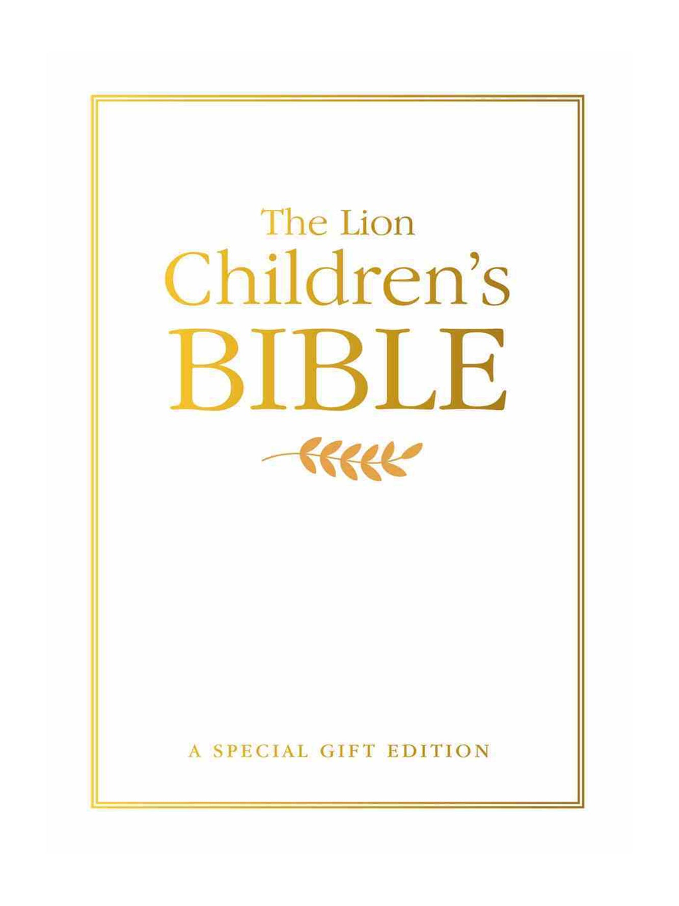 The Lion Children's Bible - White - Blanket Babies