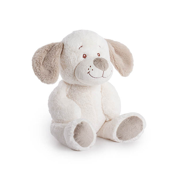 Hugo Puppy in White - 24cmST - Blanket Babies
