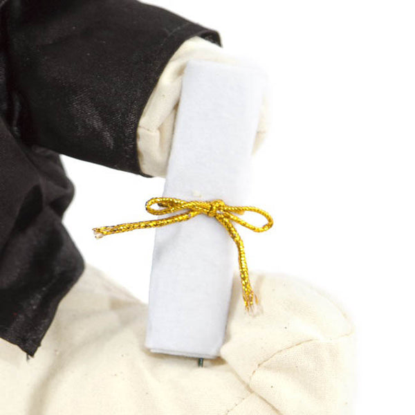 Graduation Signature Teddy Bear with Pen Cream (25cmST) - Blanket Babies