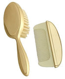 Elegant Gold Plated Brush & Comb Set - Blanket Babies