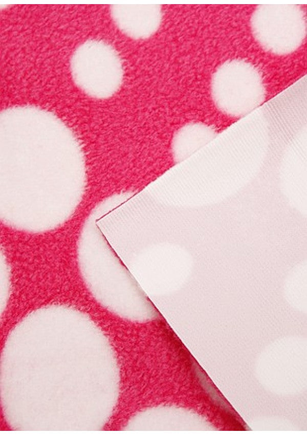 Pink Polka Dot Mattress Protector - Blanket Babies