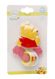 Disney Winnie the Pooh Pink Rattle Teether - Blanket Babies