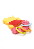 Disney Winnie the Pooh Pink Rattle Teether - Blanket Babies