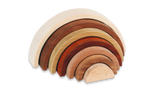 Wooden Rainbow Stacker by Discoveroo - Blanket Babies