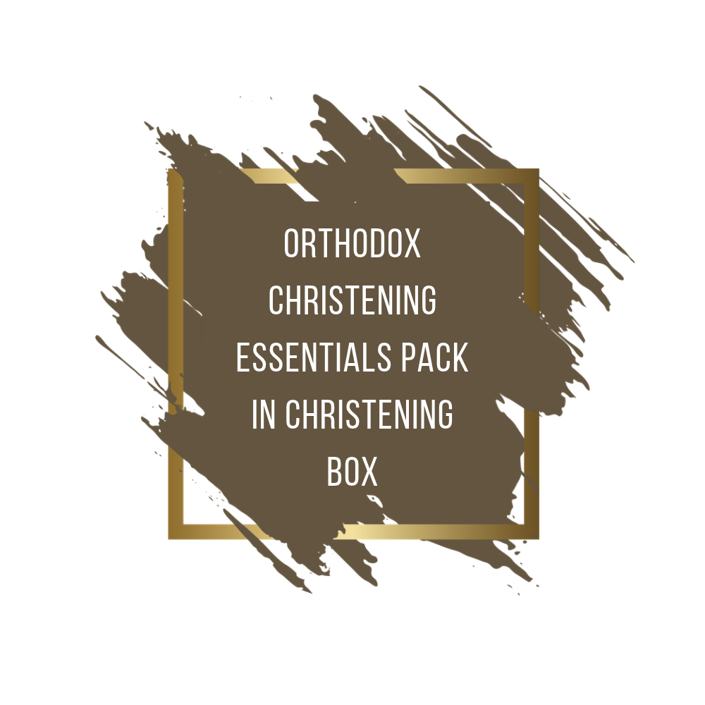 Orthodox Christening Essentials Pack in Christening Box
