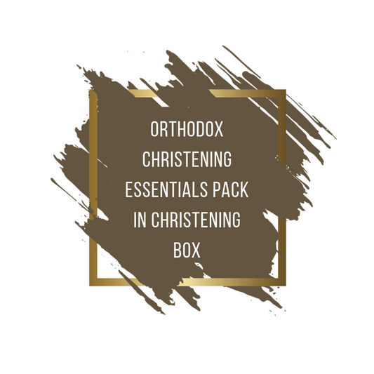 Orthodox Christening Essentials Pack in Christening Box