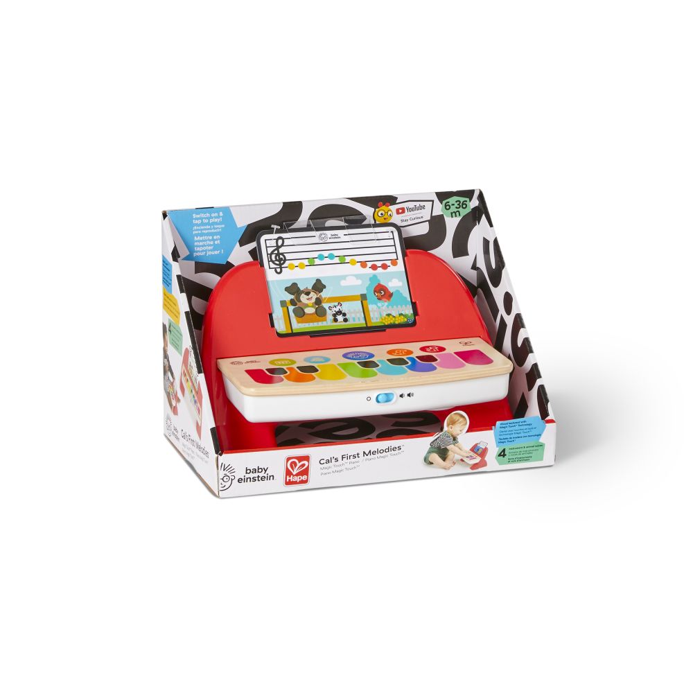 BABY EINSTEIN: Cal’s First Melodies Magic Touch Piano - 6 months+