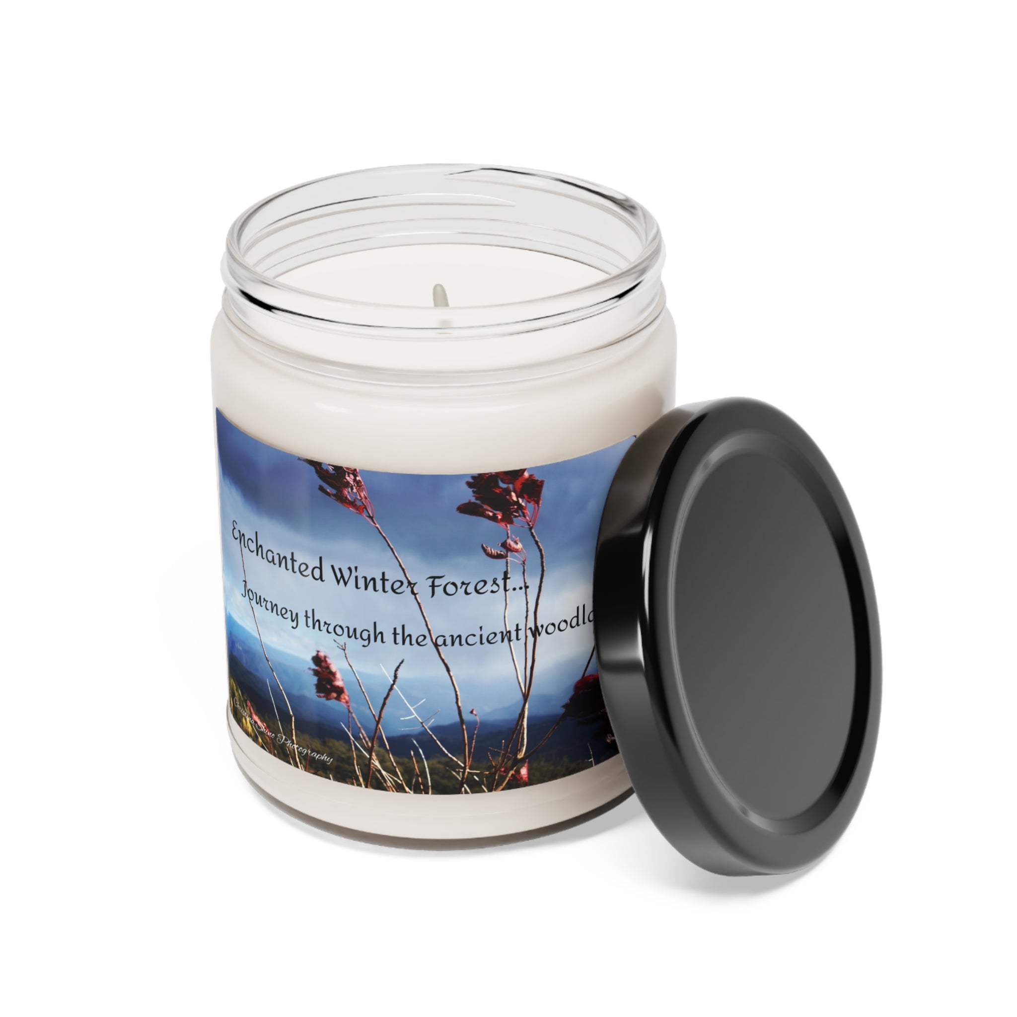 Enchanted Winter Forest Scented Soy Candle, 9oz