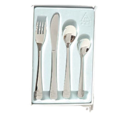 Stainless Steel Child's 4 piece Duck Cutlery Set