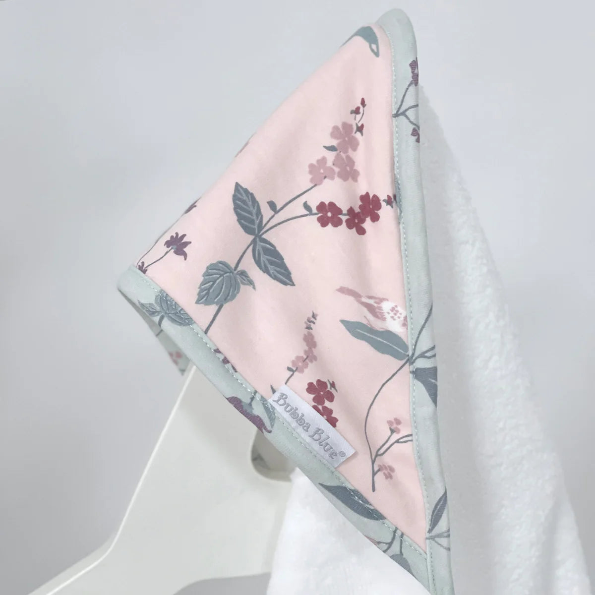 Berry Floral Hooded Towel by Bubba Blue