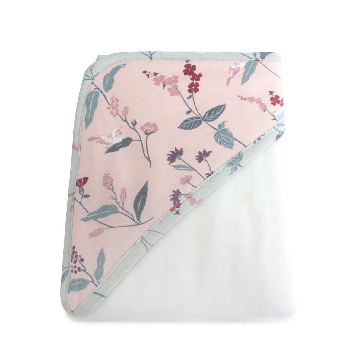 Berry Floral Hooded Towel by Bubba Blue