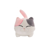 Happy Cat Plush Puff Soft Toy Pink - 22cmHT