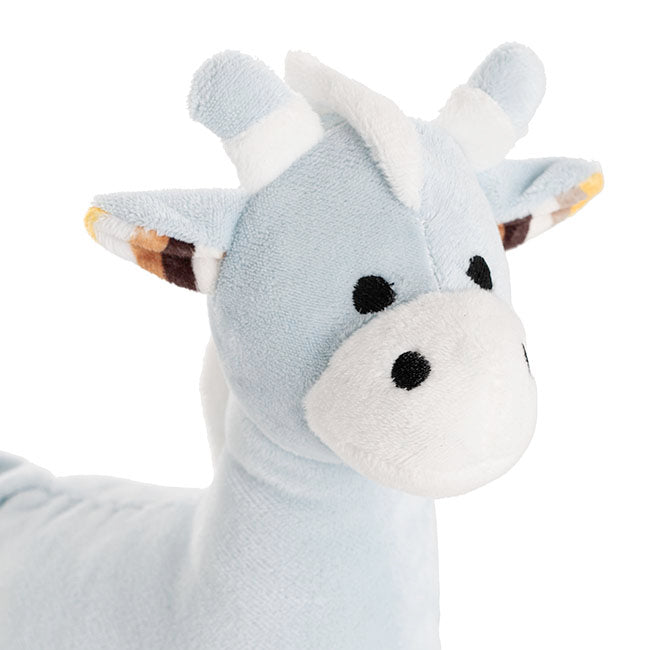 Baby Boy Gift Bundle – Plush Rattle &amp; 2-Pack Romper Set