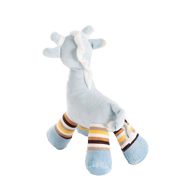 Baby Boy Gift Bundle – Plush Rattle &amp; 2-Pack Romper Set