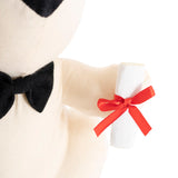 Graduation Signature Calico Kangaroo with Pen - 25cmST