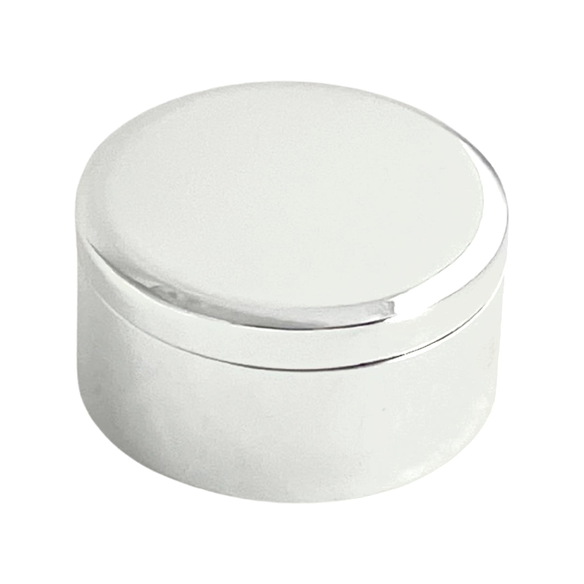Silver Plated Round Box by Simply Elegant