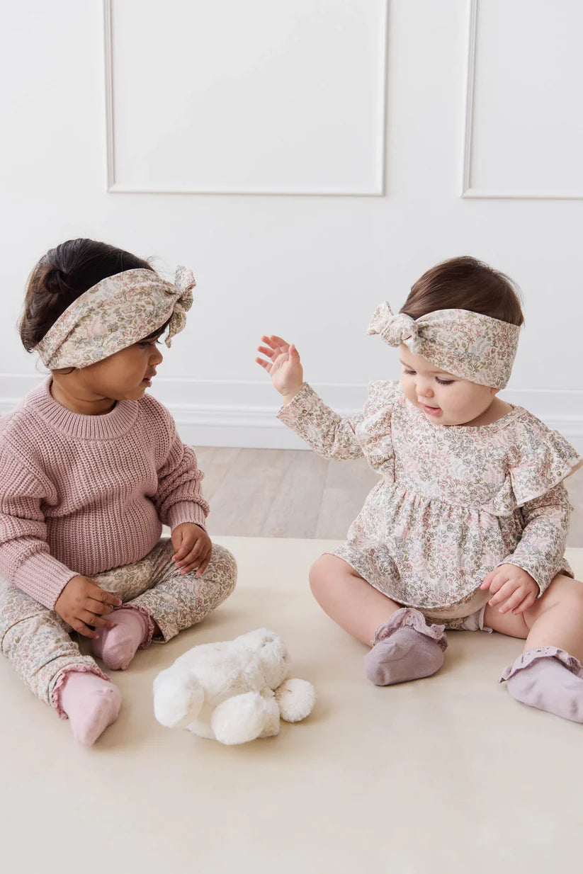 Organic Cotton Vivienne Playsuit - April Glacier by Jamie Kay