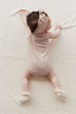 Organic Cotton Headband - Rosalie Field Rose Dust by Jamie Kay